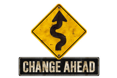 Changed Ahead Sign